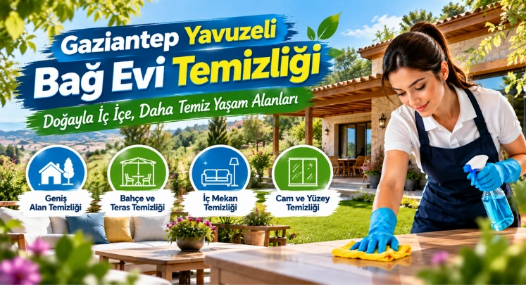 yavuzeli bağ evi temizliği